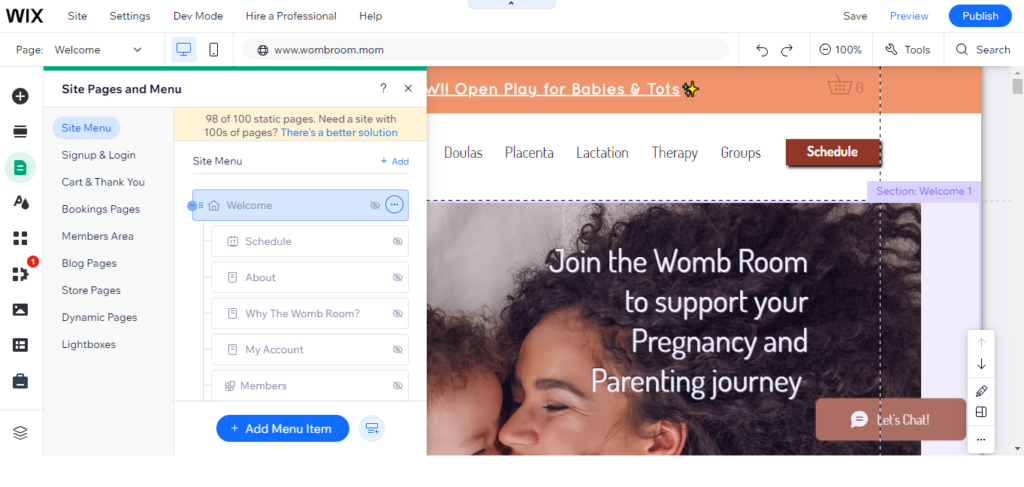 Wix Designing